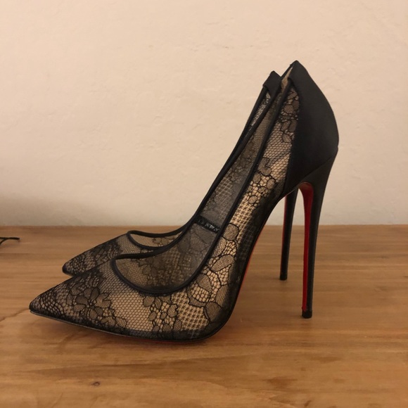 Christian Louboutin Pigalace 120 Dentelle - Picture 4 of 6